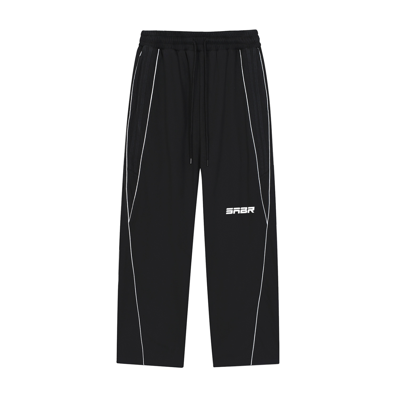 Reflection Striped Straight-Leg Sweatpants