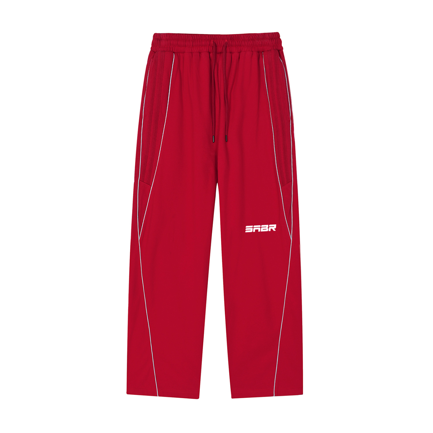 Reflection Striped Straight-Leg Sweatpants